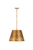 Katie One Light Chandelier (6014-18RB)