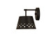 Katie One Light Wall Sconce (6014-1S-MB)