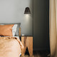 Katie One Light Wall Sconce (6014-1S-MB)