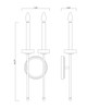 Gaultier Two Light Wall Sconce (6100-2S-MGLD)