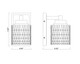 Jacqueline One Light Wall Sconce (6101-1S-MGLD)
