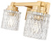 Jacqueline Two Light Vanity (6101-2V-MGLD)