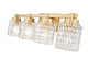 Jacqueline Four Light Vanity (6101-4V-MGLD)