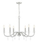 Z-Lite - 6103-32BN - Six Light Chandelier - Toussant - Brushed Nickel