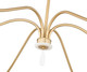 Toussant Six Light Chandelier (6103-63MGLD)