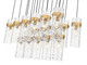Fontaine 17 Light Linear Chandelier (7002P5-17L-RB)