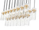Fontaine 23 Light Linear Chandelier (7002P5-23L-RB)