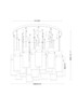 Fontaine 27 Light Chandelier (7002P5-27R-MB)