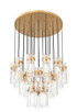 Z-Lite - 7002P5-27R-RB - 27 Light Chandelier - Fontaine - Rubbed Brass