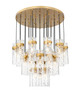 Fontaine 27 Light Chandelier (7002P5-27R-RB)