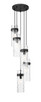 Fontaine Five Light Chandelier (7002P5-5R-MB)