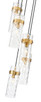 Fontaine Five Light Chandelier (7002P5-5R-RB)