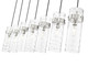 Fontaine Seven Light Linear Chandelier (7002P5-7L-BN)
