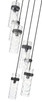 Fontaine Seven Light Chandelier (7002P5-7R-MB)