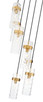 Fontaine Seven Light Chandelier (7002P5-7R-RB)