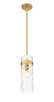 Fontaine One Light Pendant (7002P5-ROD-RB)