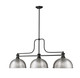Melange Three Light Billiard (725-3MB-D12BN)