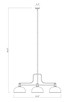 Melange Three Light Billiard (725-3MB-D13MB)