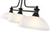 Melange Three Light Billiard (725-3MB-DWL14)