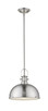 Z-Lite - 725P12-BN - One Light Pendant - Melange - Brushed Nickel