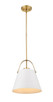Z-Studio One Light Pendant (726P-MW+HBR)