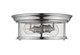 Sonna Two Light Flush Mount (727F13-CH)