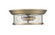 Sonna Two Light Flush Mount (727F13-HBR)