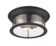 Sonna Three Light Flush Mount (727F16-MB)