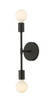 Z-Lite - 731-2S-MB - Two Light Wall Sconce - Modernist - Matte Black