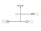 Z-Lite - 731-3SF-CH - Three Light Semi Flush Mount - Modernist - Chrome