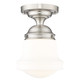 Z-Lite - 735F10-BN - One Light Flush Mount - Vaughn - Brushed Nickel