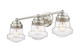 Z-Lite - 736-3V-BN - Three Light Vanity - Vaughn - Brushed Nickel