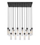 Z-Lite - 740P-17L-MB - 17 Light Linear Chandelier - Beau - Matte Black