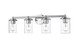 Z-Lite - 742-4V-CH - Four Light Vanity - Thayer - Chrome