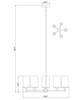 Thayer Five Light Chandelier (742-5MB)