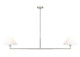 Z-Lite - 744-62L-BN - Two Light Chandelier - Leila - Brushed Nickel