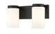 Z-Lite - 746-2V-MB - Two Light Vanity - Burk - Matte Black