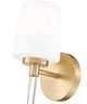 Henri One Light Wall Sconce (7700-1S-MGLD)