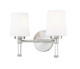 Z-Lite - 7700-2V-BN - Two Light Vanity - Henri - Brushed Nickel