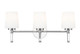 Henri Three Light Vanity (7700-3V-CH)