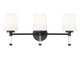 Henri Three Light Vanity (7700-3V-MB)