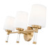 Henri Three Light Vanity (7700-3V-MGLD)