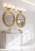 Henri Three Light Vanity (7700-3V-MGLD)