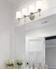Henri Four Light Vanity (7700-4V-CH)