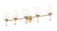 Henri Five Light Vanity (7700-5V-MGLD)