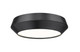 Z-Lite - 7701F12-MB-LED - LED Flush Mount - Quasars - Matte Black