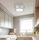 Bentley LED Flush Mount (7702F12-BN-LED)
