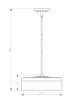 Renaud LED Pendant (827P13-MB-LED)