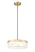 Renaud LED Pendant (827P13-MGLD-LED)