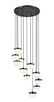 Z-Lite - 827P6-11R-MB-LED - LED Chandelier - Renaud - Matte Black
